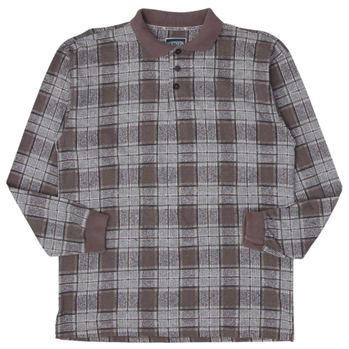 Mens Northern Elements Long Sleeve Polo T-Shirt