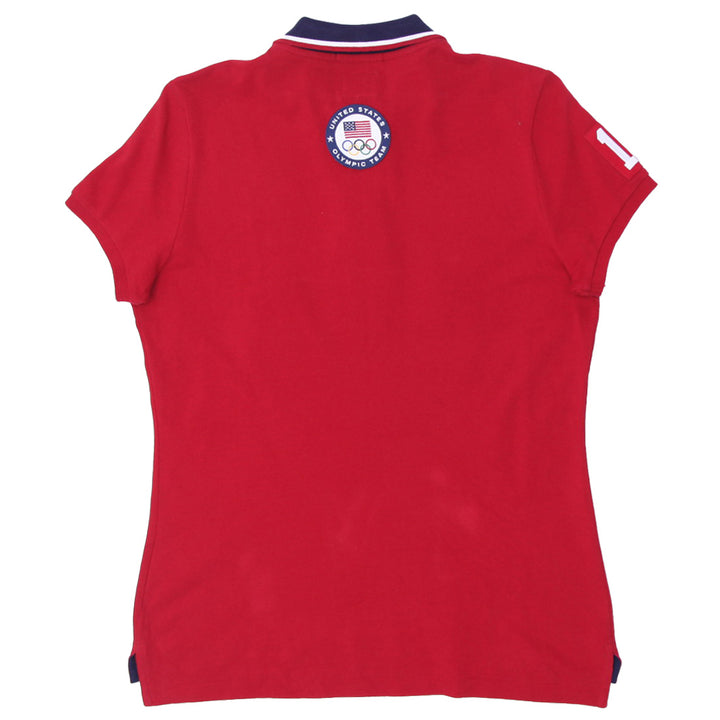 Ladies Ralph Lauren 2012 USA Red Polo T-Shirt