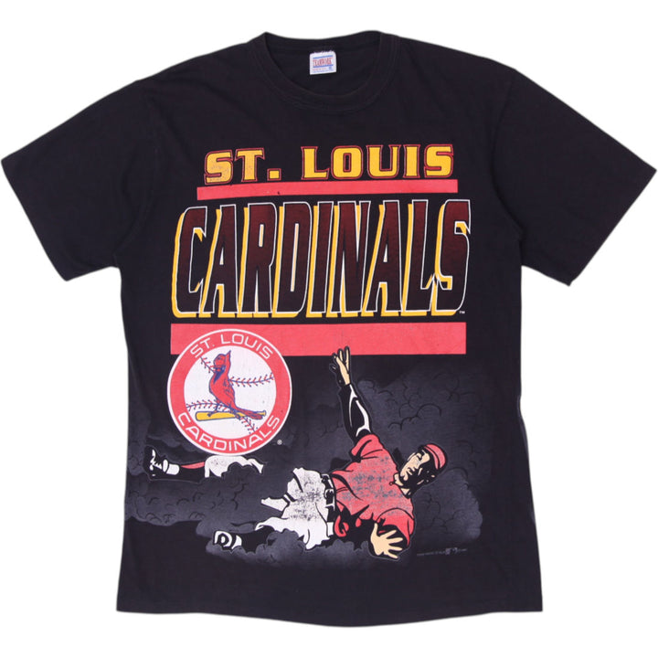 Vintage 1993 St Louis Cardinals T Shirt Mens M Double Sided Teamwork Made in USA