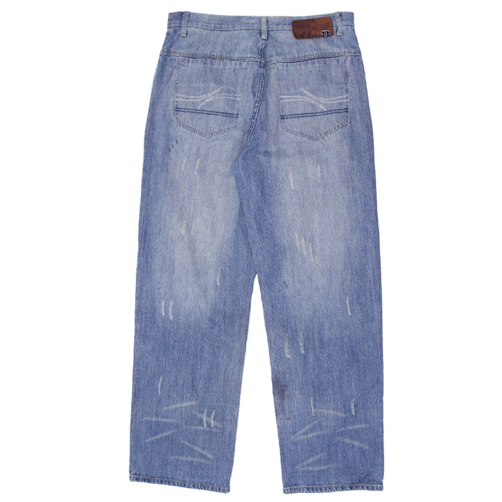 Y2K Men's Phat Farm Classic American Flava Washed Jeans