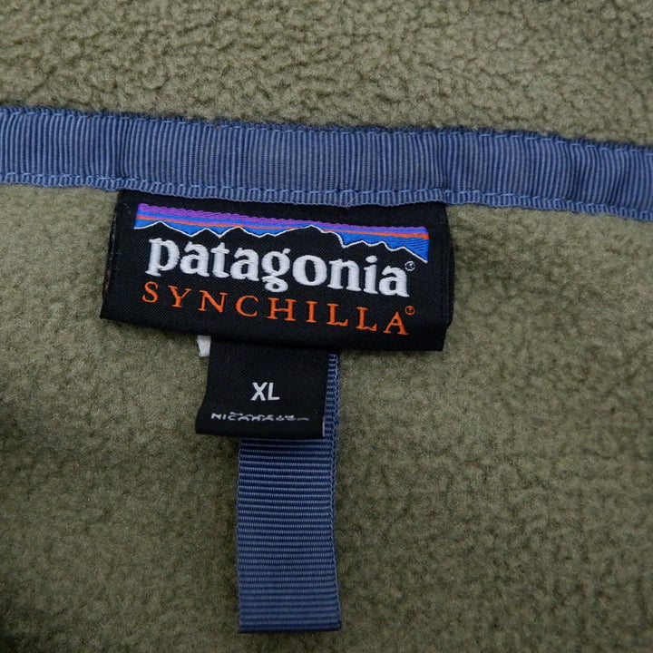 Mens Patagonia Synchilla Snap Button Fleece Sweater