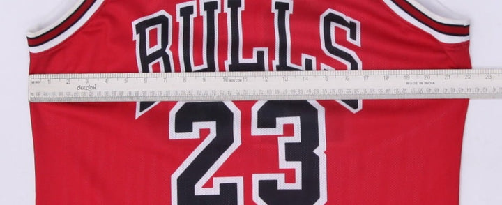 Vintage Champion USA Jordan #23 Red Basketball NBA Jersey L | Migration_Jerseys - View 8 | Fashion Rerun