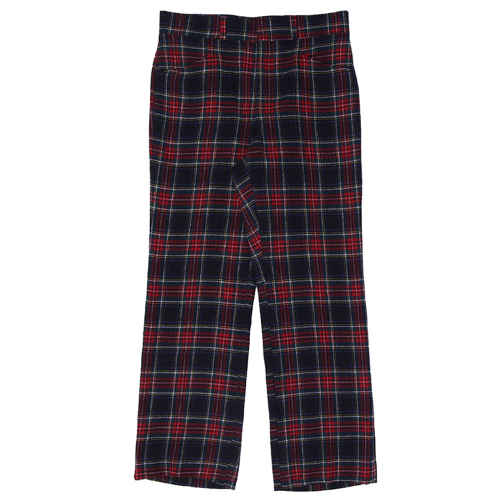 Vintage Pendleton 100 Virgin Wool Made In USA Plaid Pants