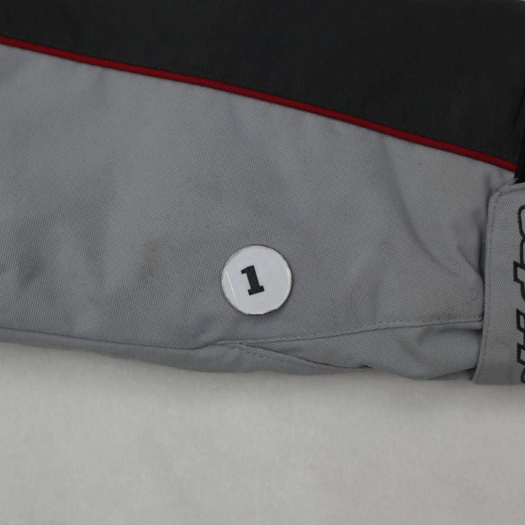 Vintage Ski-Doo Snowmobile Jacket Padded Insulated R.P.M. BRP Grey White Red M | Migration_Jackets - Detail V | Fashion Rerun