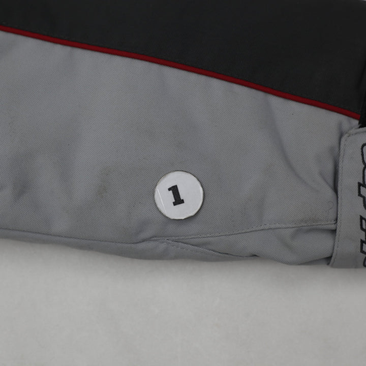 Vintage Ski-Doo Snowmobile Jacket Padded Insulated R.P.M. BRP Grey White Red M | Migration_Jackets - Detail V | Fashion Rerun