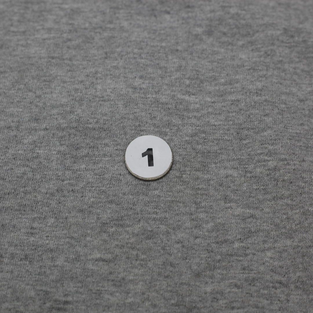 Vintage Mens Nike Sweatshirt Gray Embroidered Swoosh Logo