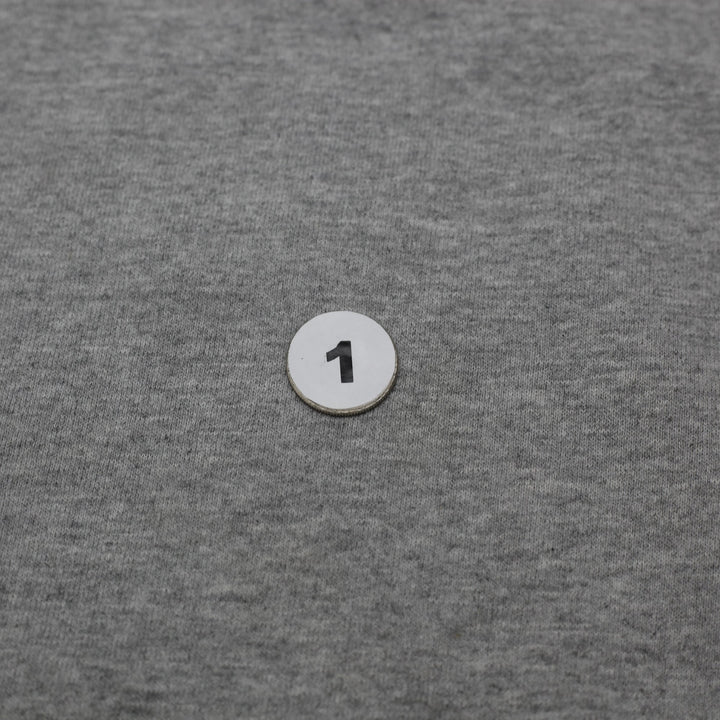 Vintage Mens Nike Sweatshirt Gray Embroidered Swoosh Logo