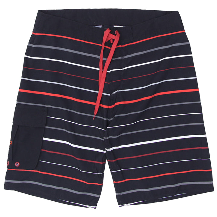 Mens Rocawear Striped Board Shorts - Fashion Rerun Vintage Migration_Shorts