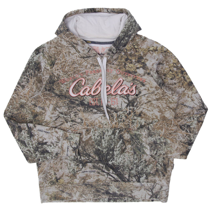Mens Cabelas Camo Realtree Pullover Hoodie