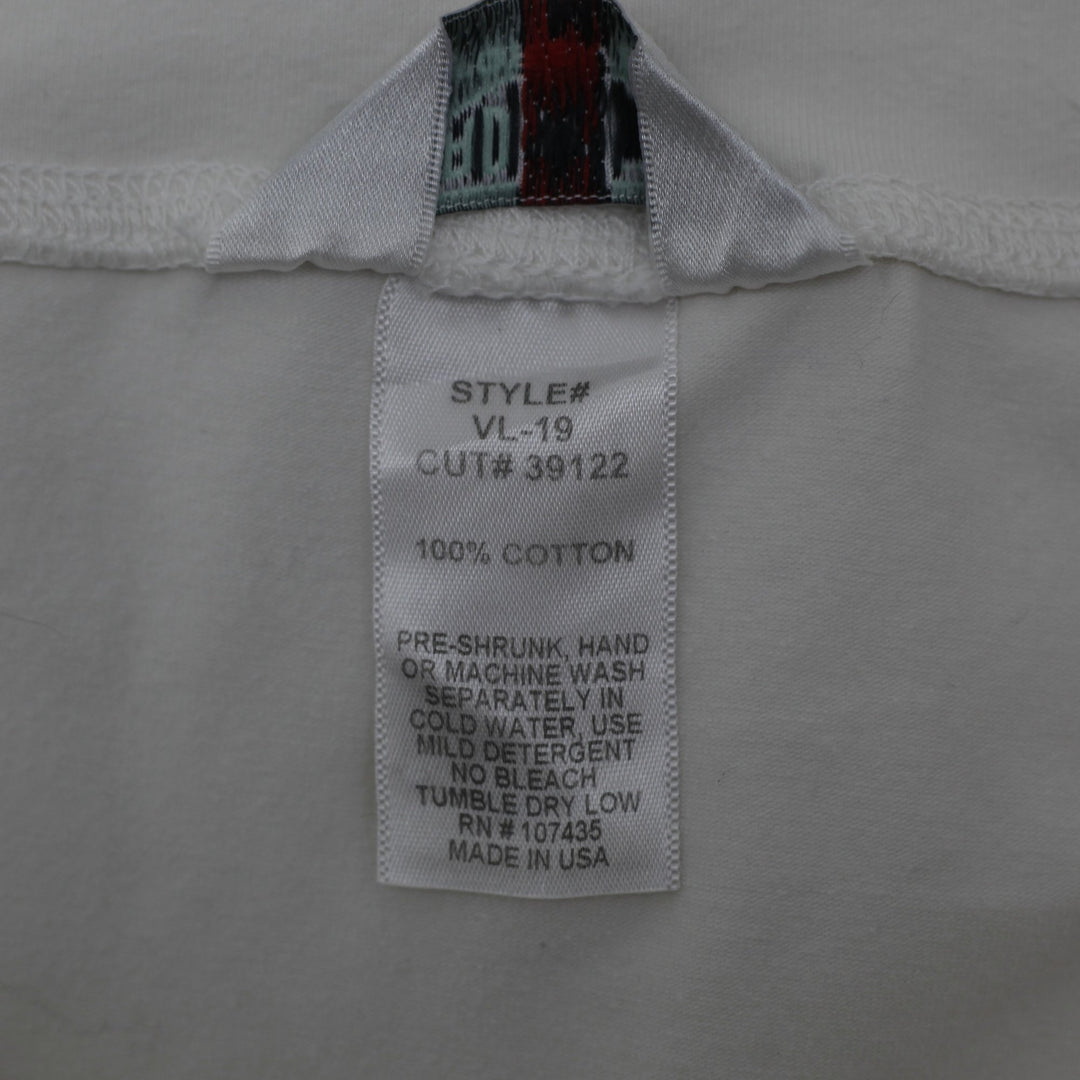 Y2K Ladies Hard Tail 100% Cotton Foldover Roll Waist Maxi Skirt Size M