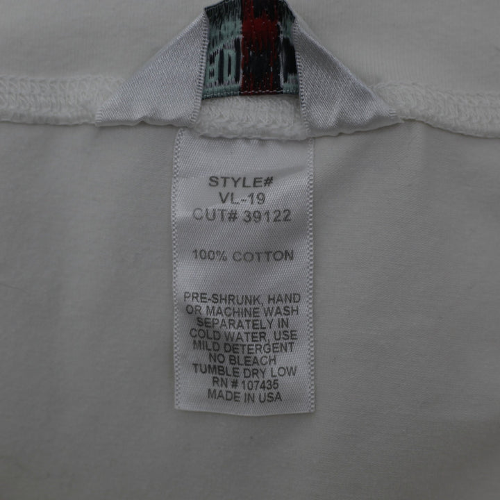 Y2K Ladies Hard Tail 100% Cotton Foldover Roll Waist Maxi Skirt Size M