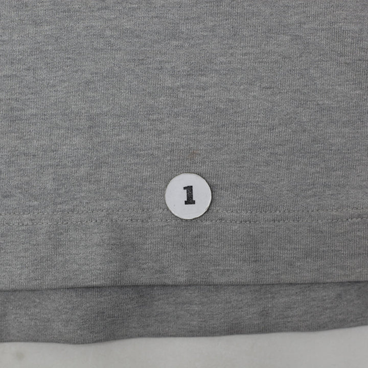 Vintage Mens Nike Crewneck Sweatshirt Gray Navy Cotton Retro | Migration_Sweatshirt - View 7 | Fashion Rerun