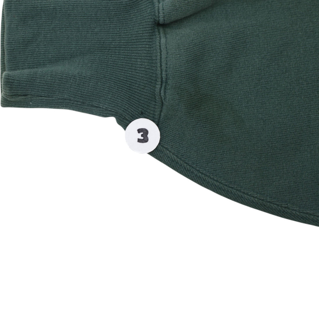 Vintage Mens Champion Reverse Weave Sweatshirt Green Logo | Migration_Sweatshirt - View 9 | Fashion Rerun
