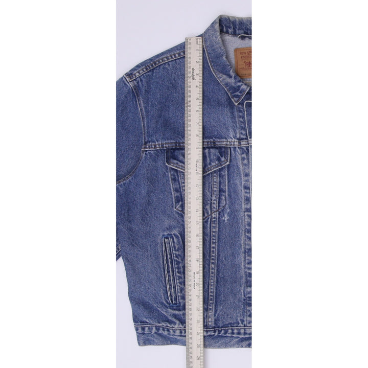 Vintage Mens Levi Strauss Denim Classic Trucker Jacket Size 48