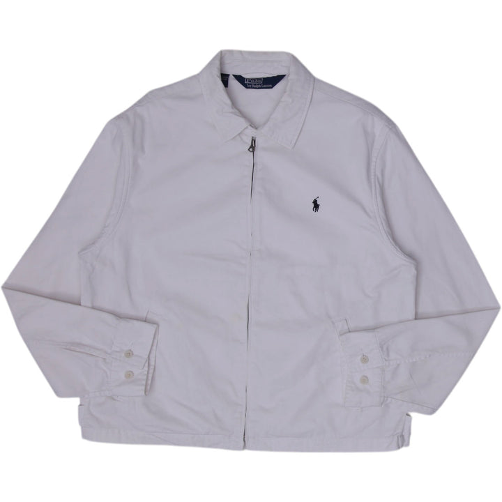 Vintage Polo By Ralph Lauren Mens Harrington Cotton Zip Jacket Size XL