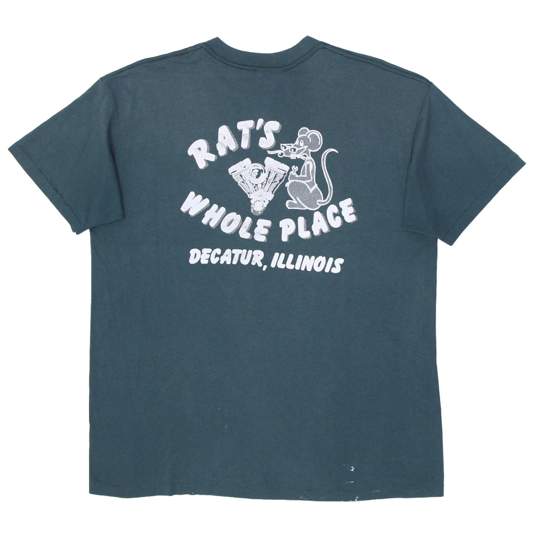 Vintage 3D Emblem Made In USA Ride With Pride Single Stitch T-Shirt