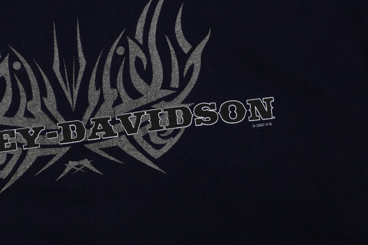 Vintage 2003 Harley Davidson Of New York City T-Shirt - Fashion Rerun Vintage Migration_T-Shirt