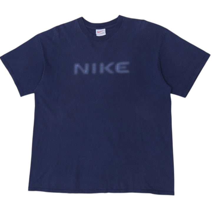 Vintage Mens Nike T-Shirt Navy Blue Logo Graphic T-Shirt Size XL | Migration_T-Shirts | Fashion Rerun