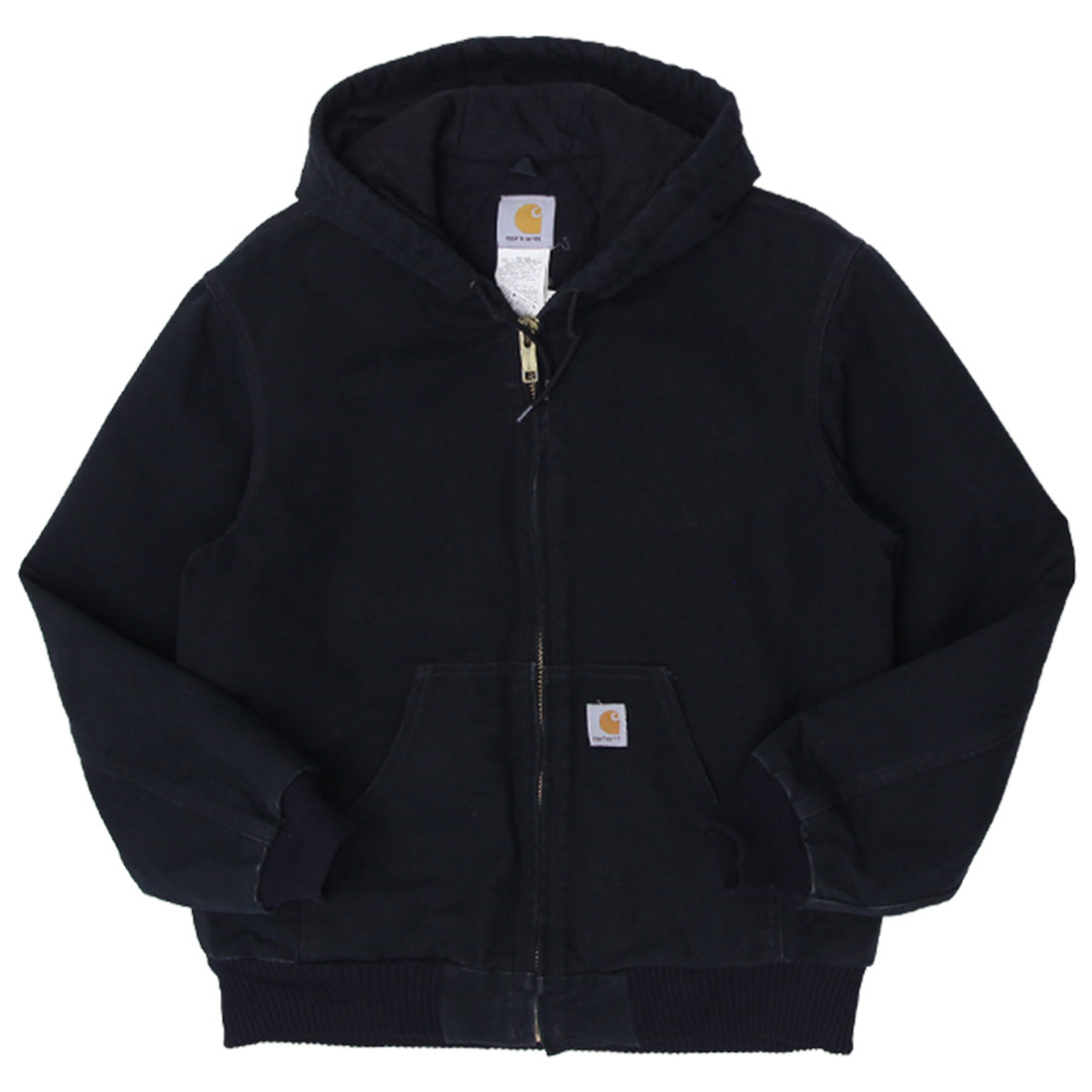 Shop Mens J140 BLK Carhartt Washed Duck Insulated Active