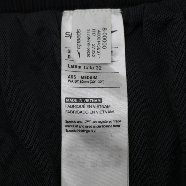 Mens Speedo Essentials Swim Shorts Trunks Medium Black Water Shorts Mesh Lining