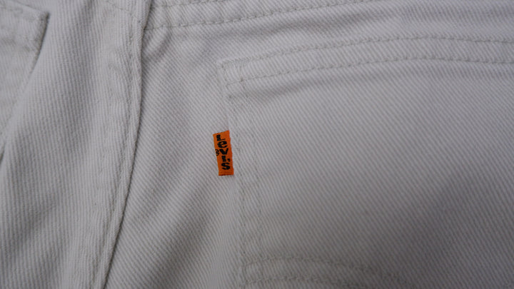 Vintage Ladies 15921 Tapered Fit Tapered leg Orange Tab Jeans