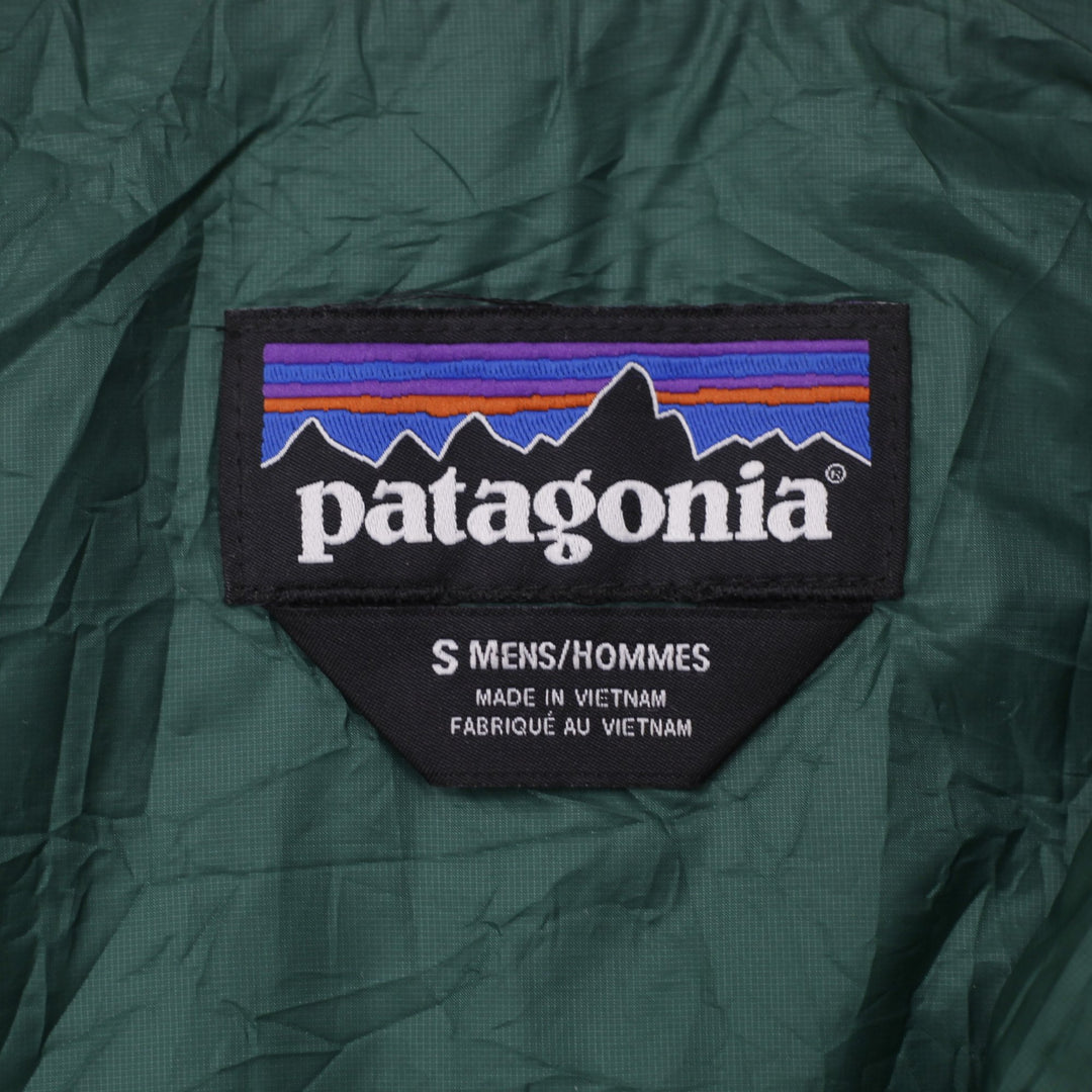 Mens Patagonia Nano Puff Vest Green Quilted Lightweight Outdoor S | Migration_Vests - Back View | Fashion Rerun