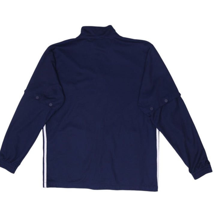 Mens Adidas Originals Navy Blue Adicolor Snap Sleeve Track Jacket Size L