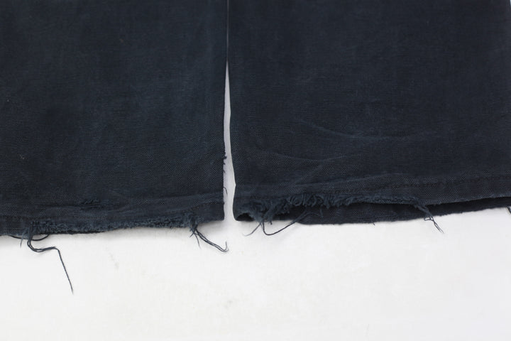 Mens Dungaree Fit B01 BLK Double Knee Carhartt Pants