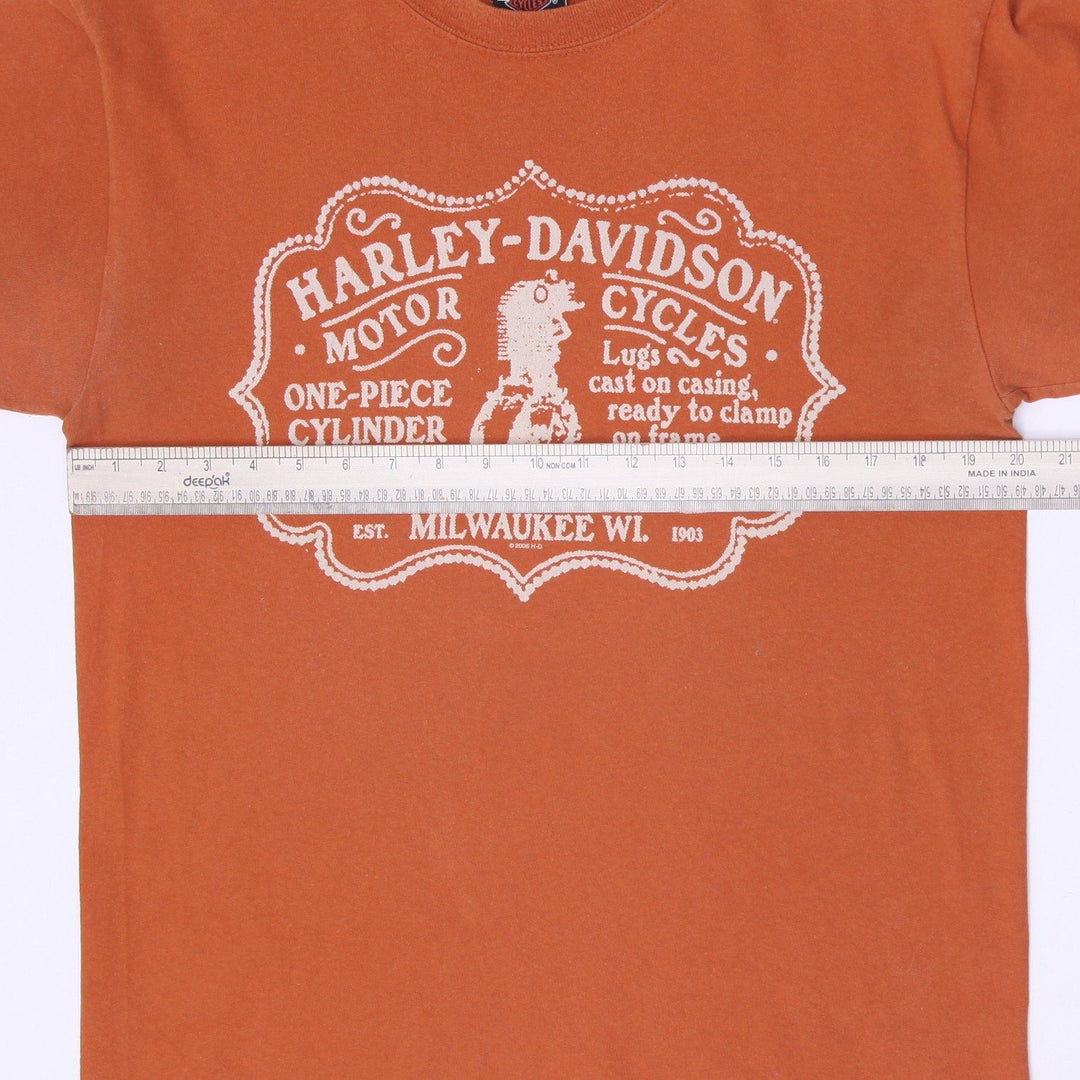 Vintage Harley Davidson Smoky Mountain US Fabric T-Shirt Size M