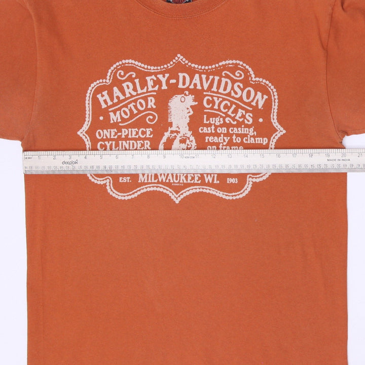 Vintage Harley Davidson Smoky Mountain US Fabric T-Shirt Size M