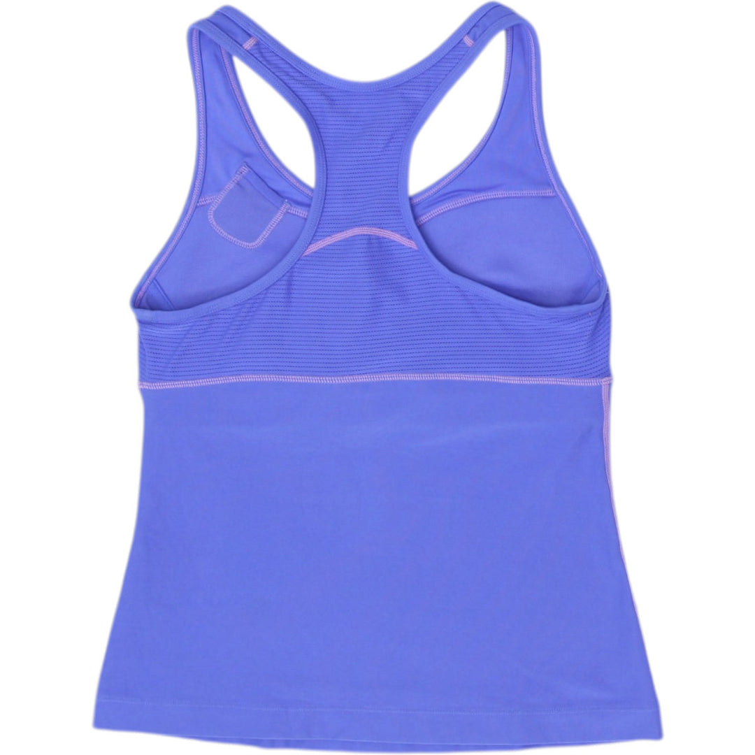 Ladies Nike Dri-FIT Built-in Bra Racerback Tank Top Size M