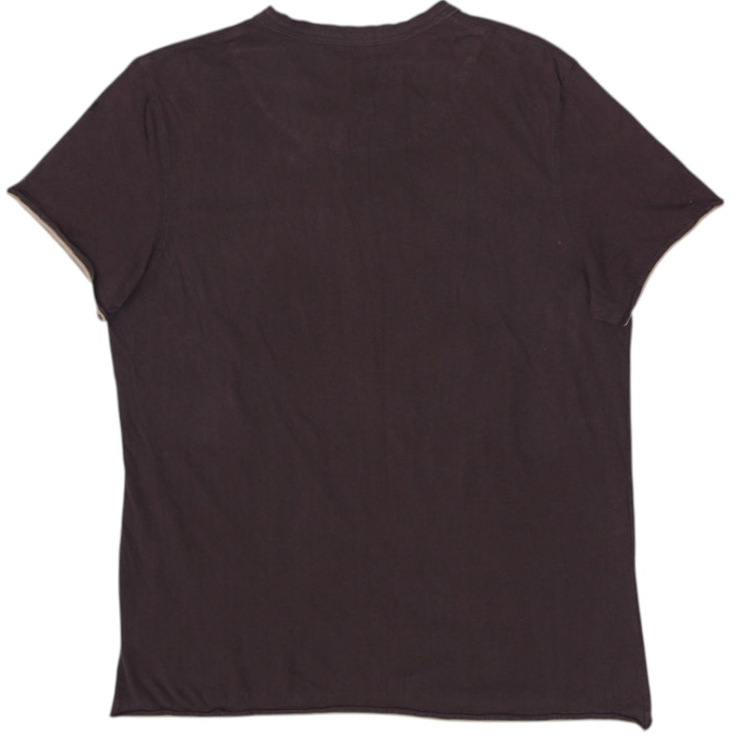 Y2K Mens Helix Cyber Grunge T-Shirt Size L