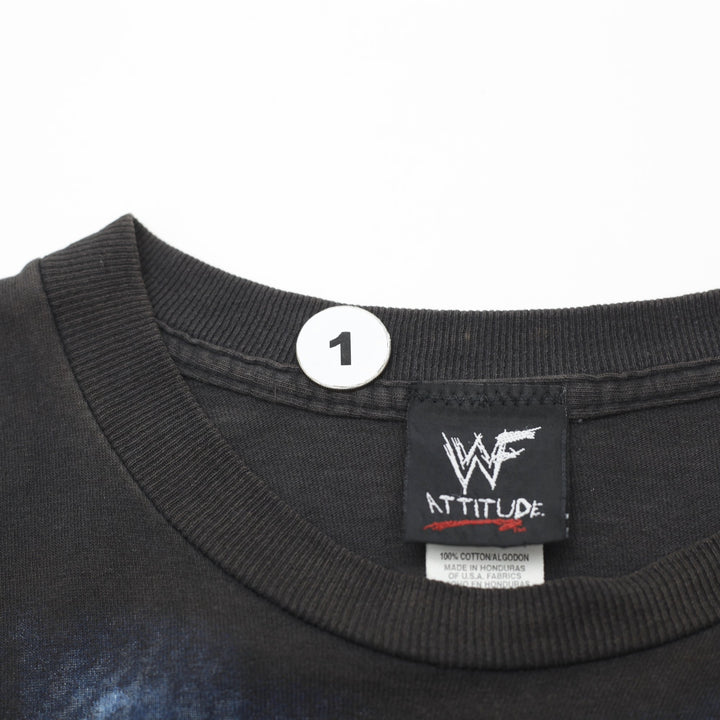 Vintage 2000 The Rock WWF Attitude The Millennium T-Shirt Size XL