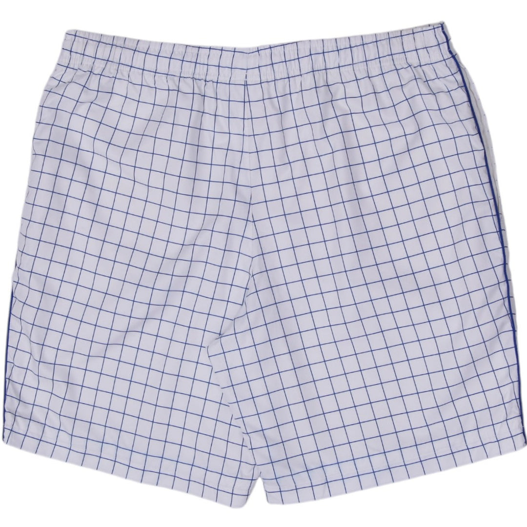 Mens Lacoste Grid Print Swim Shorts Size 4