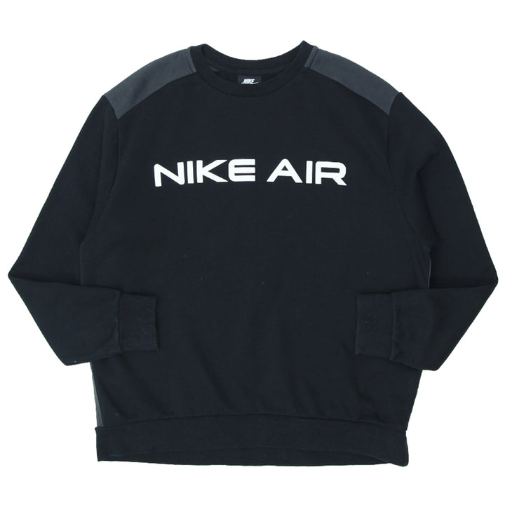 Mens Nike Air Black Crewneck Sweatshirt - Fashion Rerun Vintage Migration_Sweaters