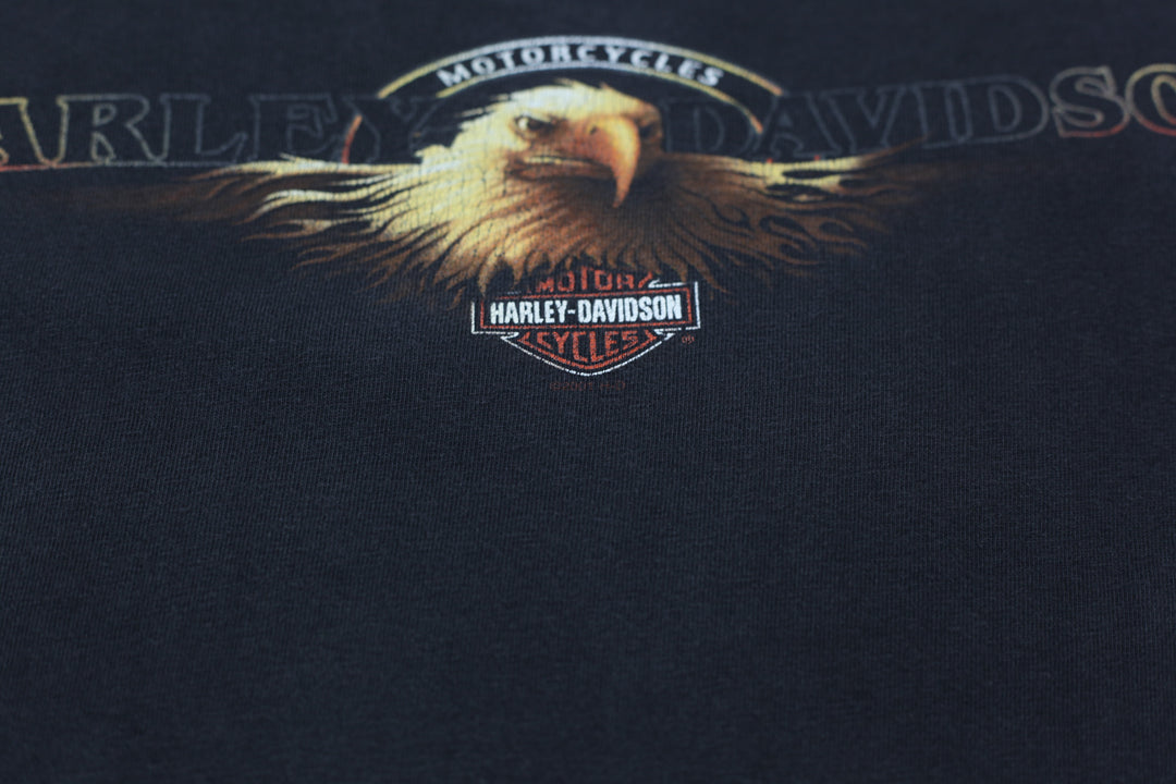 Vintage Harley Davidson Motorcycles Toronto Canada T-Shirt L | Migration_T-Shirts UAENAT20 - Detail View | Fashion Rerun