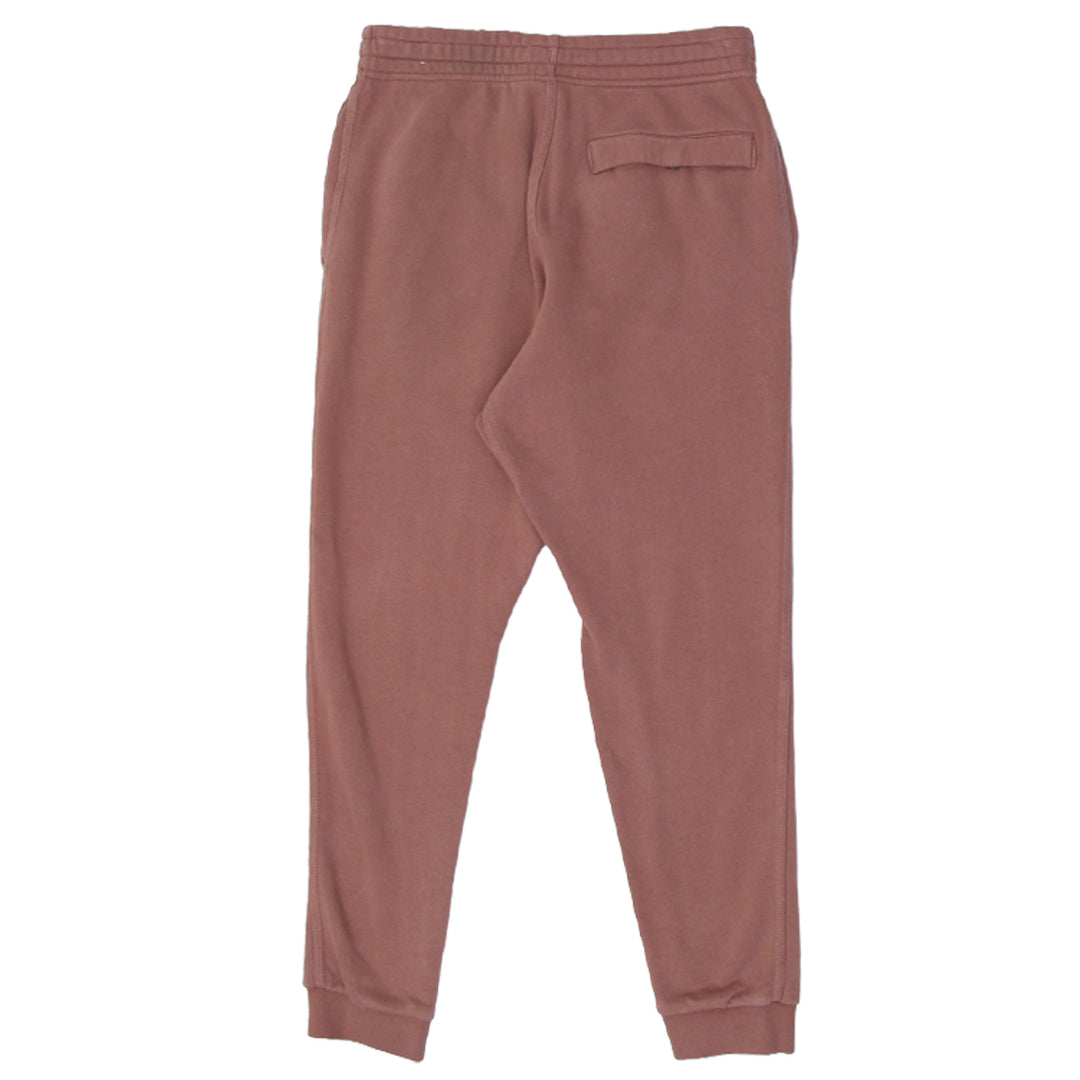 Mens Embroidered Nike Logo Brown Jogger Pants