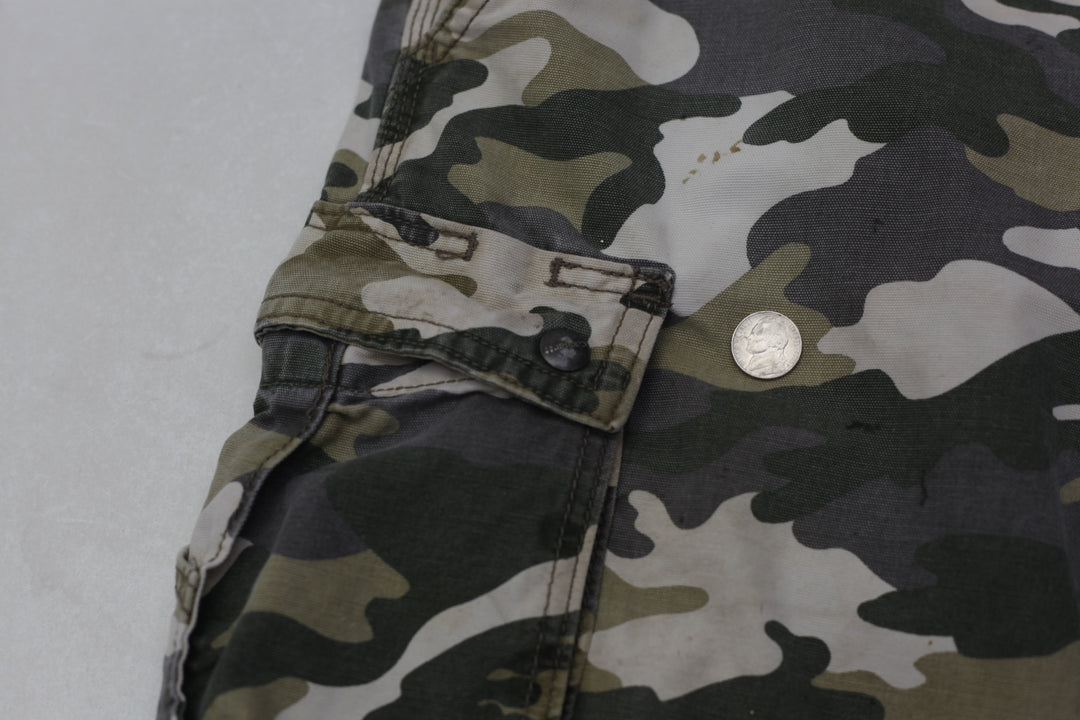 Mens Carhartt Relaxed Fit Cargo Camo Short