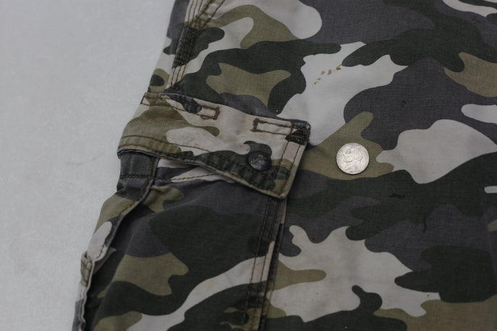 Mens Carhartt Relaxed Fit Cargo Camo Short