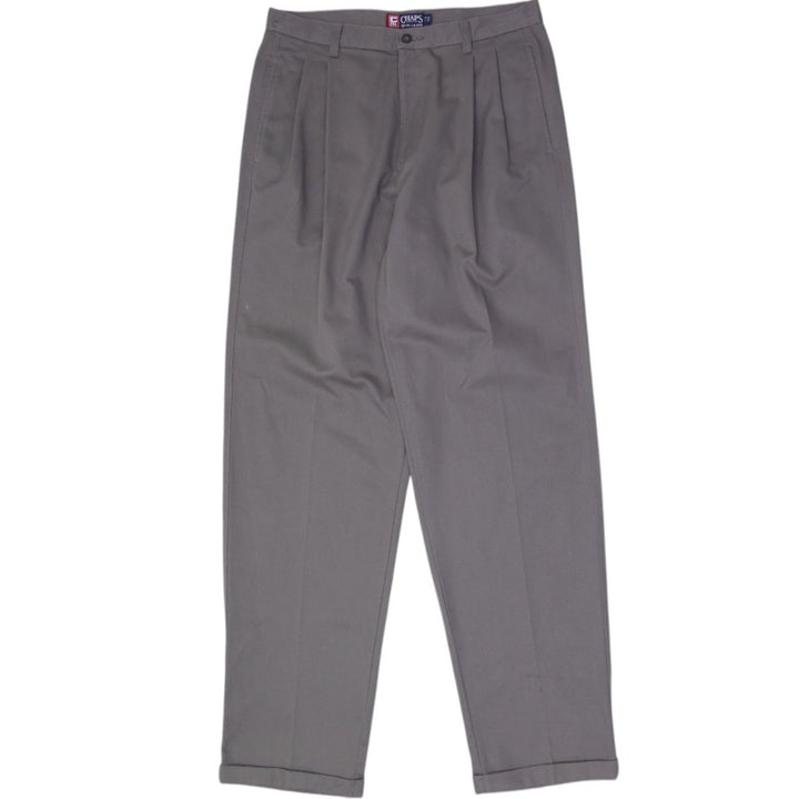 Vintage Mens Chaps Ralph Lauren Khaki Pants Cotton Classic Fit Workwear