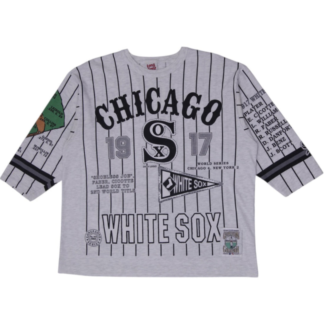 Vintage Vintage 90s Long Gone Chicago White Sox 1917 World Series T-Shirt Sz XL