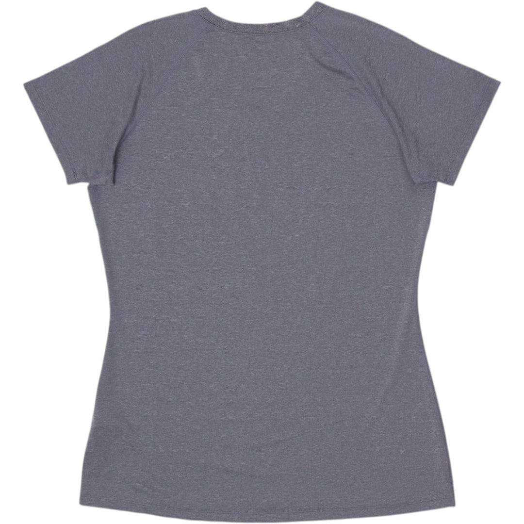 Ladies Nike Pro T-Shirt Gray Dri-FIT Athletic Wear Size XL