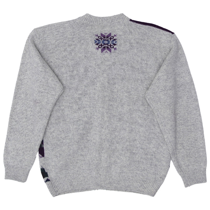 Vintage Northern Reflections Wool Holiday Cardigan Sweater Ladies - Fashion Rerun Vintage Migration_Sweaters