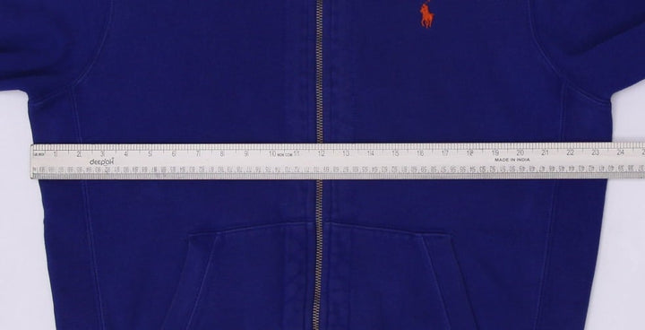 Mens Polo Ralph Lauren Blue Full Zip Hoodie L | Migration_Hoodies - View 6 | Fashion Rerun
