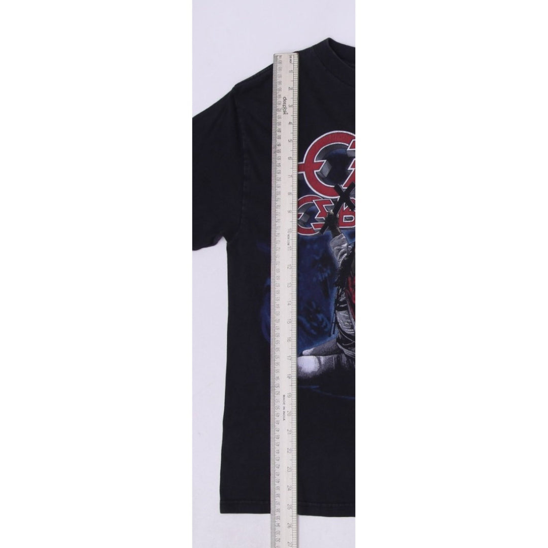 Vintage 90s Ozzy Osbourne Blizzard of Ozz Black T-Shirt Size S | Migration_T-Shirts - View 7 | Fashion Rerun