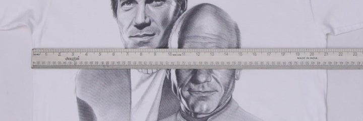 Vintage 90s Star Trek The Next Generation Picard & Riker Graphic T-Shirt USA L | Migration_T-Shirts - View 6 | Fashion Rerun