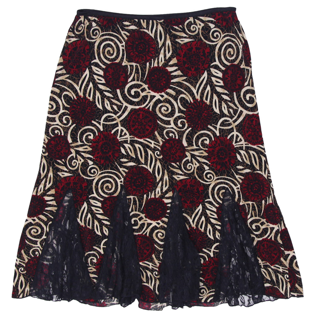 Y2K Ladies Printed Skirt