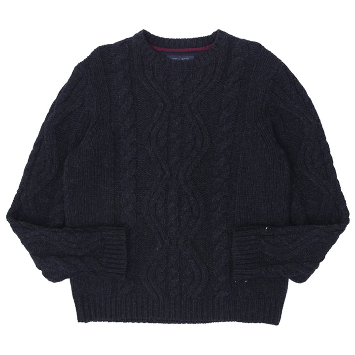Mens Tommy Hilfiger Cable Knit Sweater - Fashion Rerun Vintage Migration_Sweaters