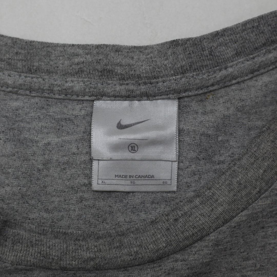 Vintage Nike Logo Long Sleeve T-Shirt Size XL | Migration_T-Shirts - Back View | Fashion Rerun