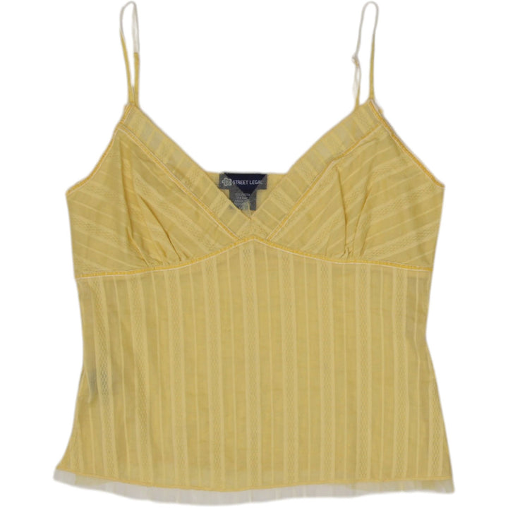 Y2K Ladies Street Legal Camisole Strappy Top Size L